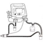 Esquema de montagem do Ventilador Pulmonar PB560
